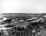 Remains of Fulford-Miami Speedway after being struck by the hurricane in 1926 (State Archives of Florida)