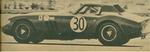 Phil Hill behind the wheel of the Ferrari he shared with Pedro Rodriguez in winning the 1964 Continental...