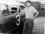 Cliff Guldi with his Early Model Chevy - 1969.. Guldi moved to Arkansas and continued hi racing career there (Westerman)