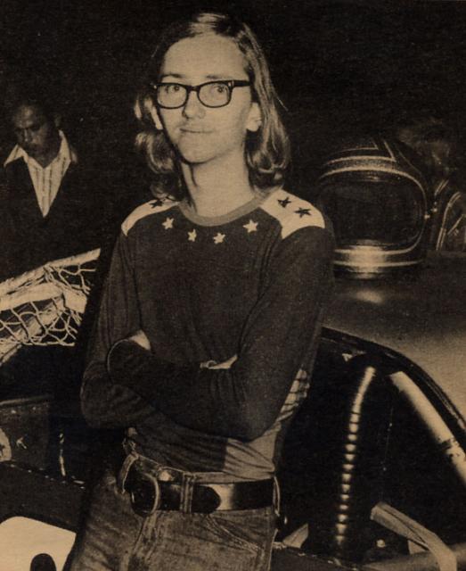 Chip Crider in 1972 (Don Bok Photo - Buzzy Berry Collection)