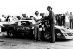 Leroy Porter after a win in the Cypress 300 circa 1980 (Porter Collection)