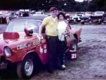 18 year old Buz McKim poses with his mom in 1969.  Buz now helps run the NASCAR Hall of Fame in Charlotte, NC....