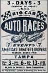 Ad for the 1954 February races from National Speed Sport News