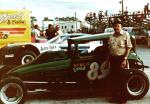 Pop Butler poses with grandson Stan's Florida Modified (Courtesy Danny Brower)