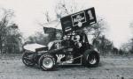 Feb. 1983 - Sammy Swindell in the Old Milwaukee Sprinter at Jax Raceways