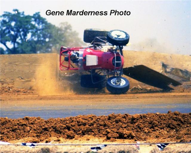 1979 - Donnie Tanner takes a tumble (Gene Marderness Photo)