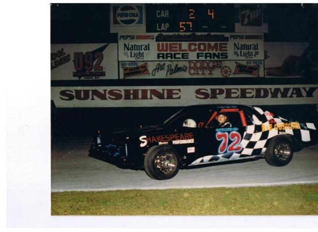 1993 - Rob Elting's first Street Stock ride...