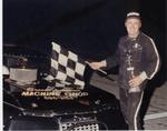 Eddie King in victory lane - 1987