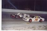 Limited Late Models of Claude Collignon #50 and Mark Miller #78...