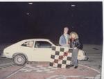 John Davis takes a Spectator Race win in his hot-rod Ford Pinto...