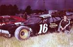 Bartow's Eddie King at the beginning of the 1980 season with his sharp Ford Maverick LM (Sterling Photo)