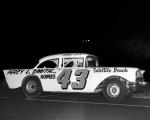 Dumont Smith '57 Chevy in 1965 owned by himself and brother Percy (Lance Smith Collection)