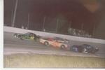 Jess Taylor spins his LM in traffic...