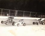 Frank Riddle leading Lee Parker and Jimmy Dodd...
