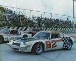 Dick Anderson with a win circa 1978... Gary Balough #84 and Mike McCrary #M5...