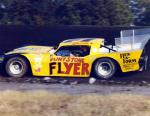 Mike Duvall in the Flintstone Flyer at Columbia County in 1982...