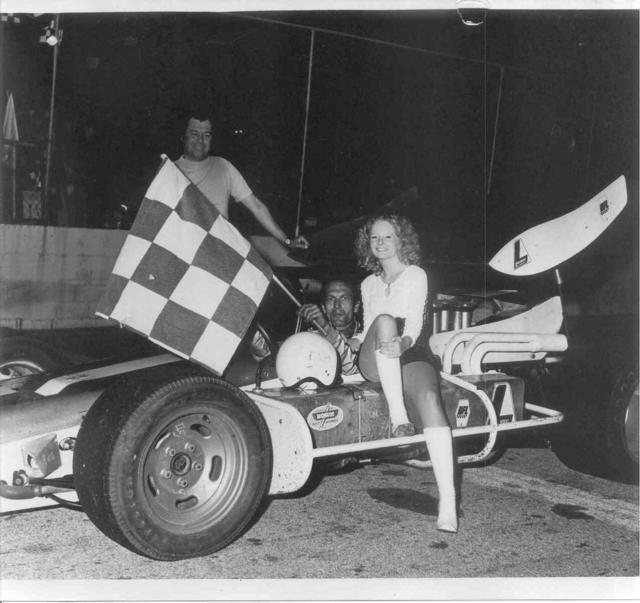 Armond Holley takes a NESMRA win in 1974 (Bobby 5X5 Day photo from the Marty Little collection)