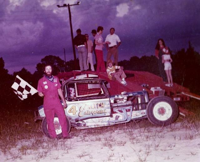 Charles Hatch after a win...