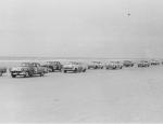 Pace lap for the 1956 NASCAR GN race...