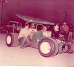 Billy Yuma and car owner Denis Hood (Bobby 5X5 Day Photo from the Marty Little Collection)