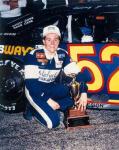 Tammy Jo Kirk after winning the 1994 Snowball Derby...