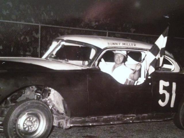 Bunny Miller won first time out with this car...