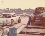 View from the Lake City Speedway pits - Early-1970s...