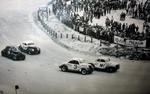 1955 - Speedy Thomson #M-1, Bill Tanner #3, Vince Conrad #27X and James Bennett (Speedy Spiers Collection)