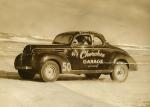 Atlanta Driver Gober Sosebee won twice on the Beach - the 1950 Modified race and the 1951 Sportsman event...