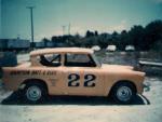 Early-1970s - Doug Hampton's Ford Anglia Mini Stock at Ft. Pierce Speedway...