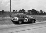 1965 - Alfa Romeo Guilia TZ of Roberto Bussinello and Andrea de Adamich in a bit of trouble...