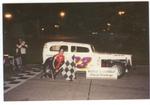 Sebring's Robert King after a 1996 Classic Car victory...