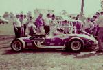 Roadster Jimmy Riddle drove at Lakeland in 1971 - the old half-mile configuration...