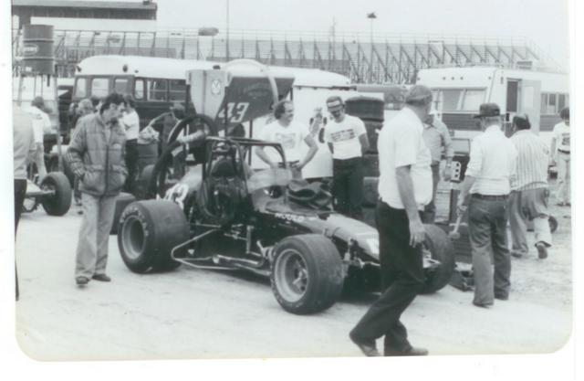 Teams prepare for the ill-fated Florida 500 in 1979... after rain on Saturday, it was ultimately never run..