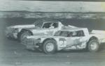 Late Models - Jim Hunt #21 and Harry Parmenter #57 (Westerman Photo)