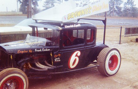 David Ezell drove this Model A Modified at Speedway Park in the early 60s (Mike Bell photo - Little Collection)