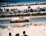 1956 Convertible race -  Ray Atkinson of Indianapolis, IN on his way to a career best seventh place finish in his Dodge...