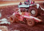 Leon Gentry in a mud bath (Westerman Photo)