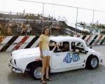 Mark Koegel takes a Mini Stock win in his Renault...