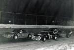 Early-1970s LM action with Larry Rogero #237 leading Bill Tuten #11, Randy Tissot #ZERO and Frankie Maddox #28...