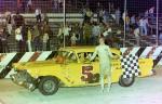 Randy Barnwell takes a Cyclone win circa 1975...