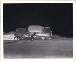 ...Begtrup exits his car...
