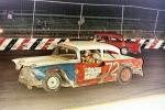 Keith Mullins in a well-worn Chevy...