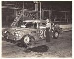 Cocoa Begtrup with a win at Ft. Pierce Speedway in July 1973...