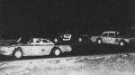 Jim Gray spins his Chevy as Ray Bontrager and Aaron Coller avoid - 1968 (Al Major Photo)