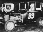 Dick Joyce in his Model T Sportsman in 1964... No idea who is in the number 13 (Charles Eby Photo)