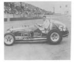 Dean Mast poses in 1964 - no roll cages back then (Les King Photo)