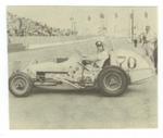 Dick Gaines in one of Diz Wilson's cars in 1964 (Les King Photo)