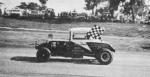 Don Toothman after a Modified win in 1966 (Bill Bennett Photo)