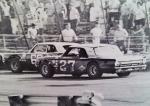 Wayne Shugart leading Sam Sommers at Jacksonville Speedway - Late-1960s...